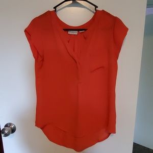 Liz Claiborne Cap-Sleeve Blouse